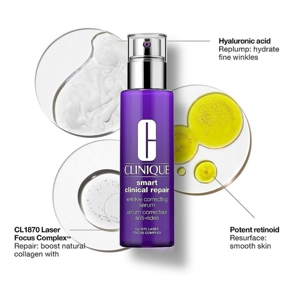 NEW Clinique Smart Clinical Repair Wrinkle Correcting Serum 1.0 oz - Picture 4 of 9